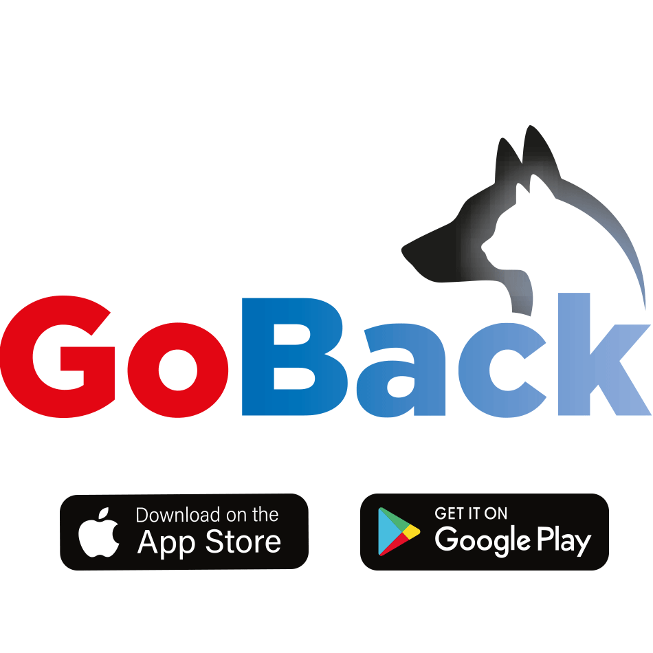 Médaille chien chat logo GoBack application