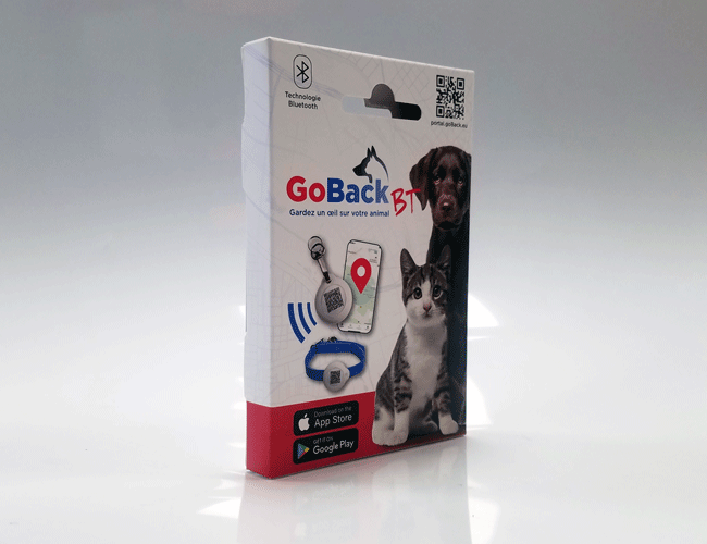 Médaille pour chien et chat GoBackBT